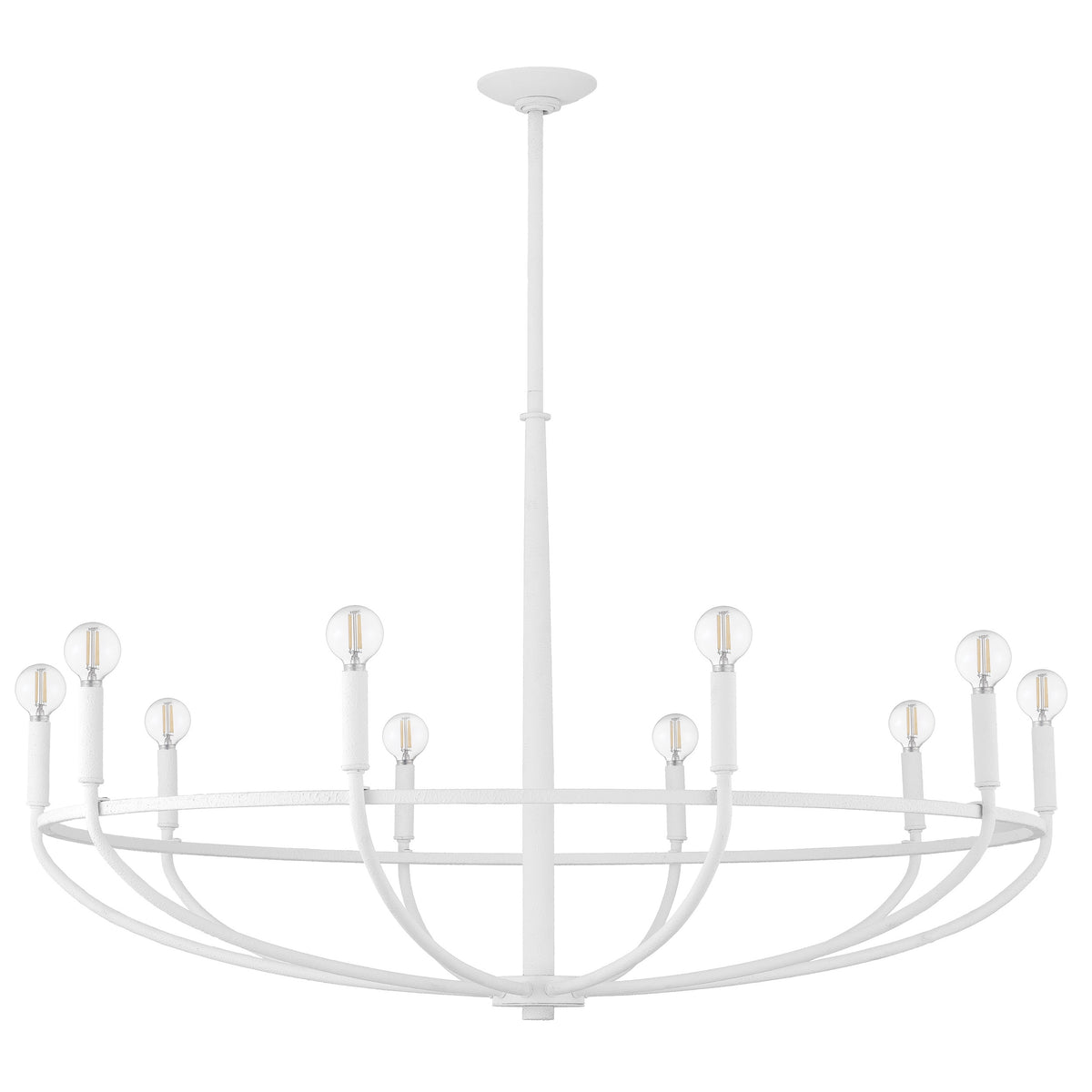 Walsen 42" Chandelier - Plaster White