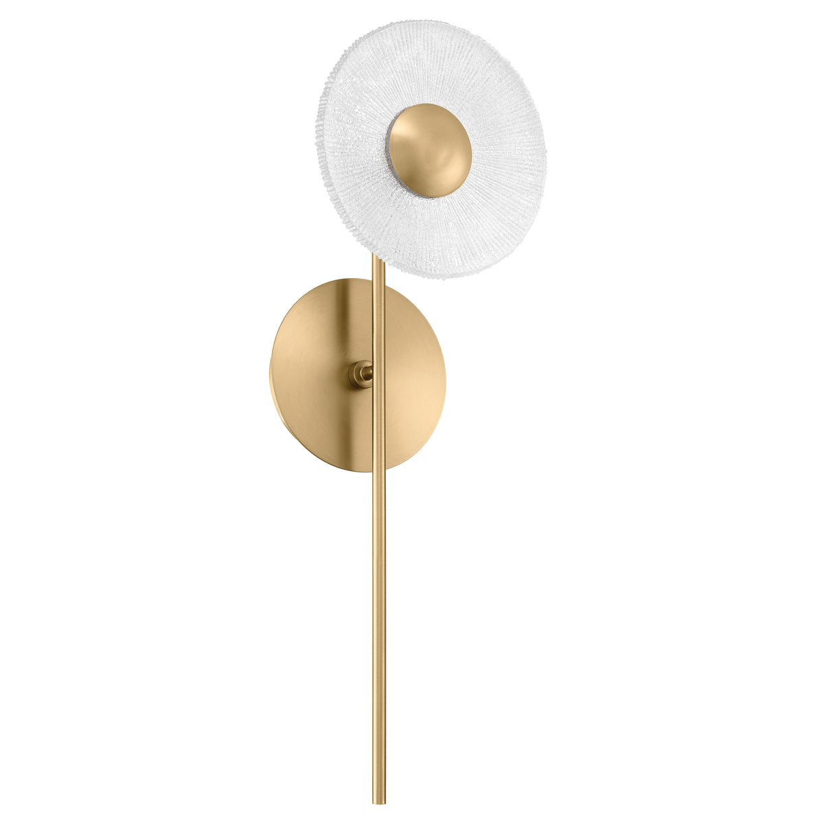 Julian 21" LED Wall Sconce - Champagne Gold