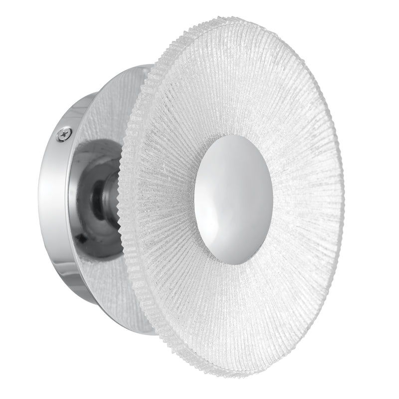 Julian 7" LED Wall Sconce - Polished Nickel
