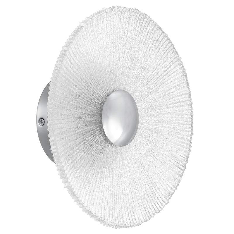 Julian 10" LED Wall Sconce - Polished Nickel