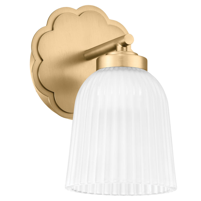 Claudia 9" Vanity Light - Champagne Gold