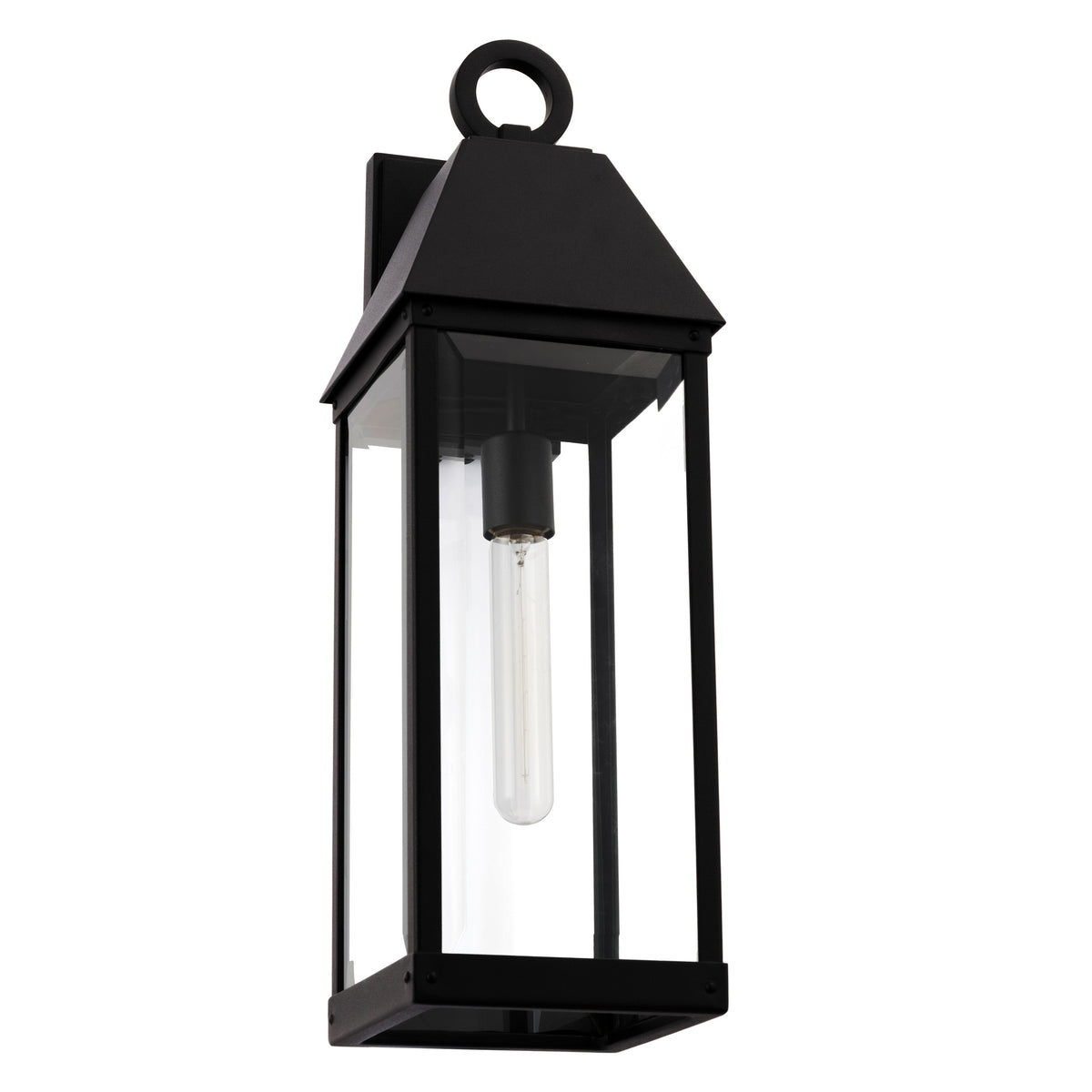 Glenwood 22" Exterior Wall Sconce - Textured Black