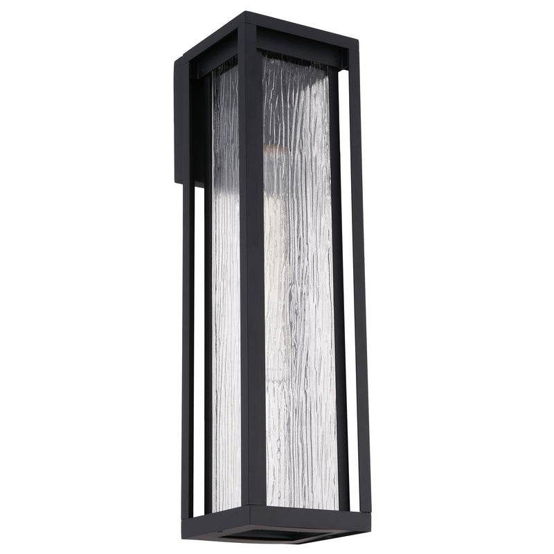 Kieran 22" Exterior Wall Sconce - Matte Black