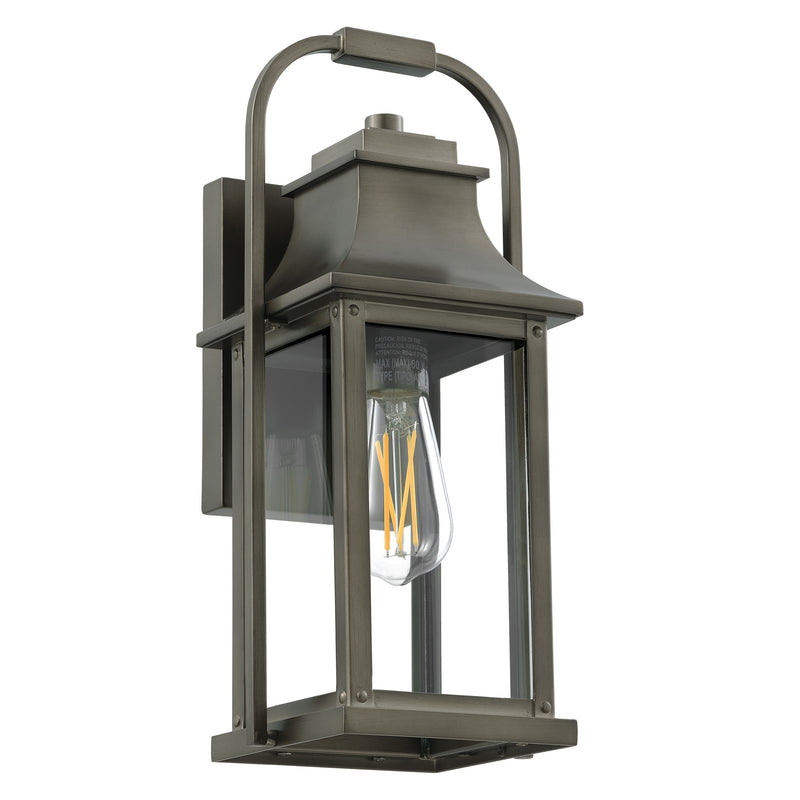Hines Hill 15" Exterior Wall Sconce - Forged Bronze