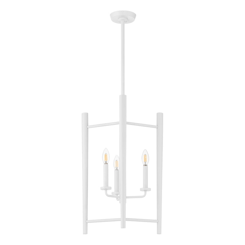 Seth 18" Pendant Light - Textured White