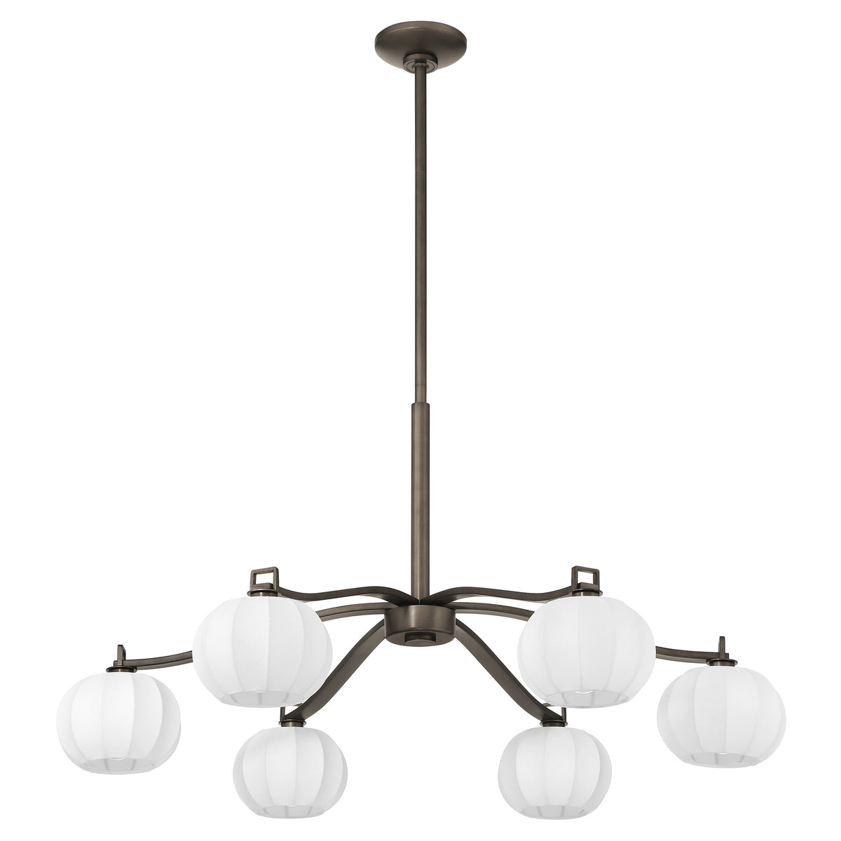 Andon 36" Chandelier - Forged Bronze