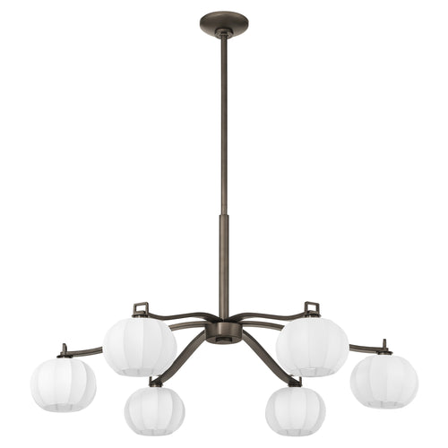 Andon 36" Chandelier - Forged Bronze