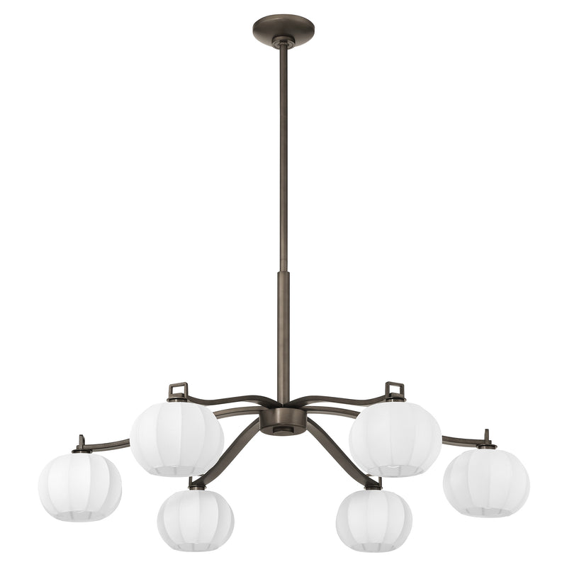 Andon 36" Chandelier - Forged Bronze