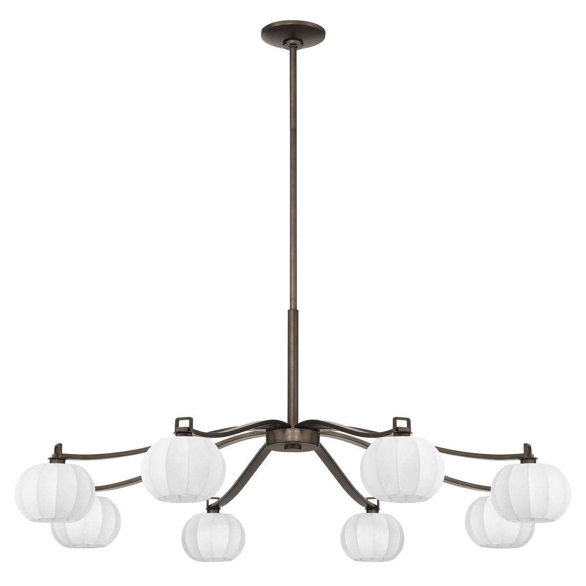 Andon 48" Chandelier - Forged Bronze