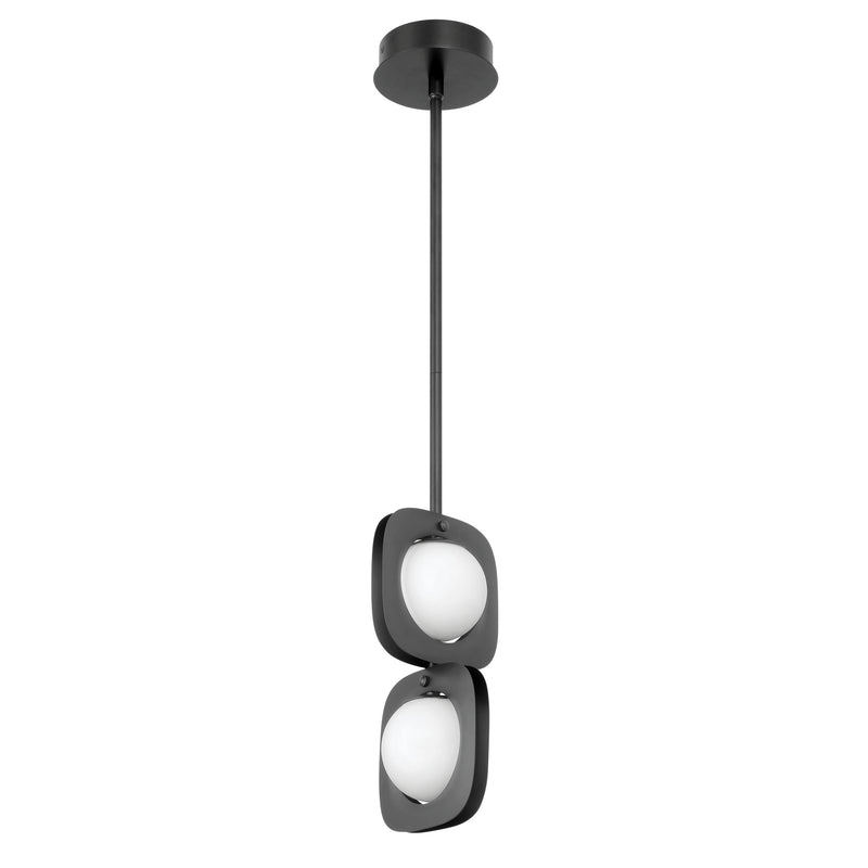 Reiner 6" 5CCT LED Pendant Light - Matte Black