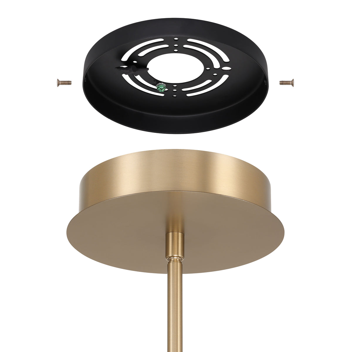 Elton 38" 5CCT LED Chandelier