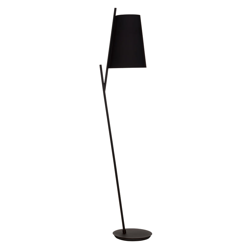Petrosa 68" Floor Lamp - Textured Black