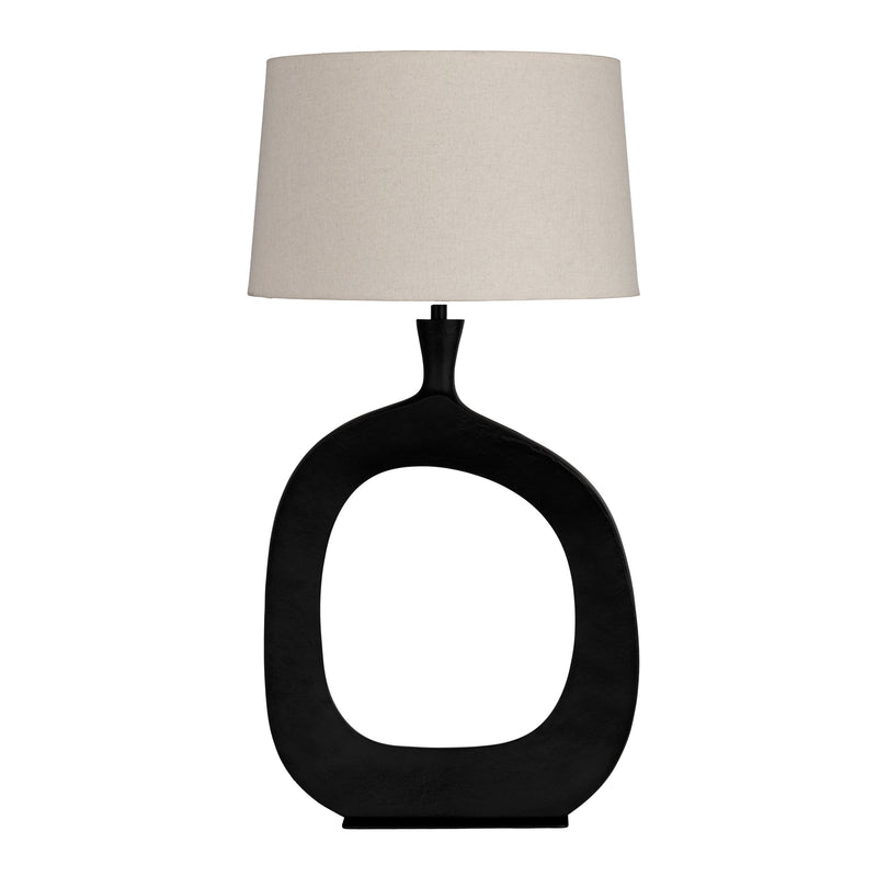 Diezma 35" Table Lamp - Textured Black