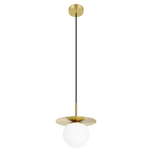 Arenales 11" Pendant Light - Brushed Brass