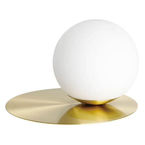 Arenales 8" Table Lamp - Brushed Brass