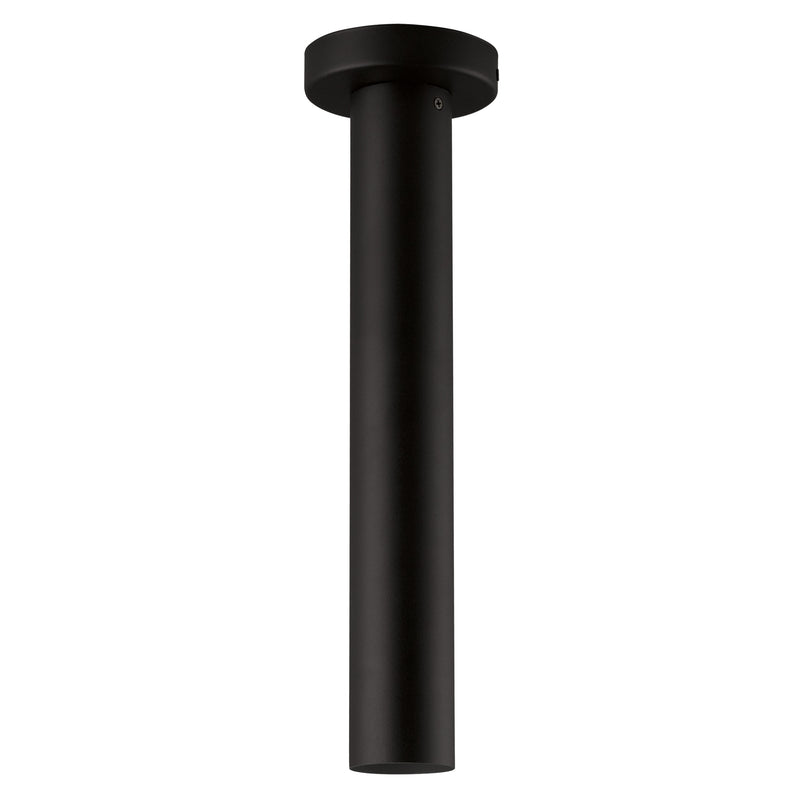 Tortoreto 2" Large Flush Mount - Textured Black