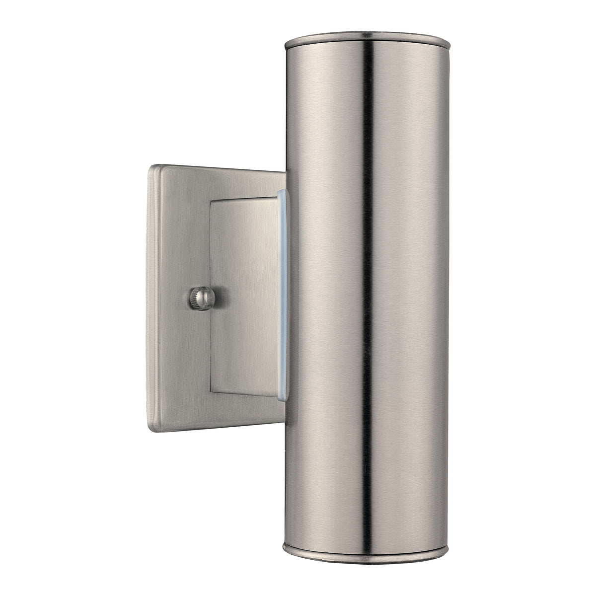 Riga 8" Exterior Wall Sconce - Stainless Steel
