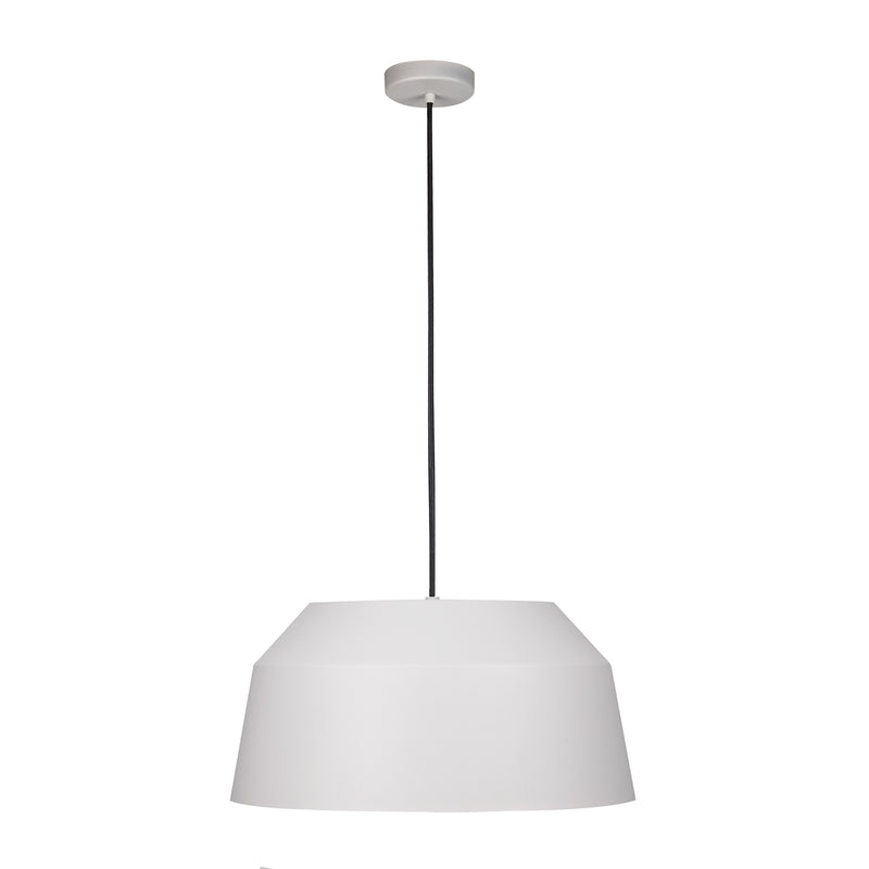 Contrisa 20" Pendant Light - Textured Light Gray