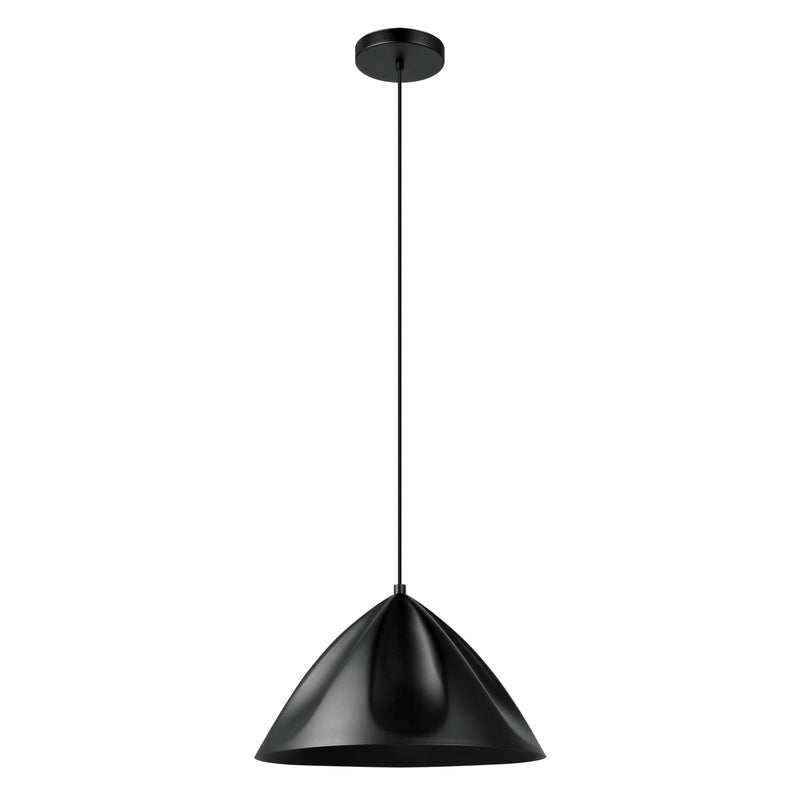 Podere 16" Pendant Light - Textured Black