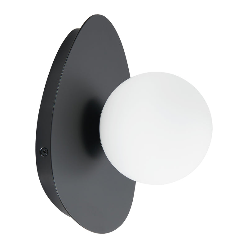 Castrovido 8" Wall Sconce - Matte Black