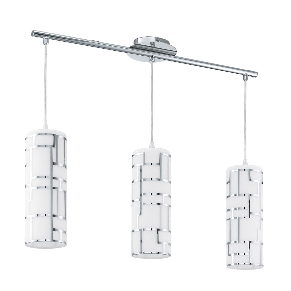 Bayman 28" Pendant Light - Chrome