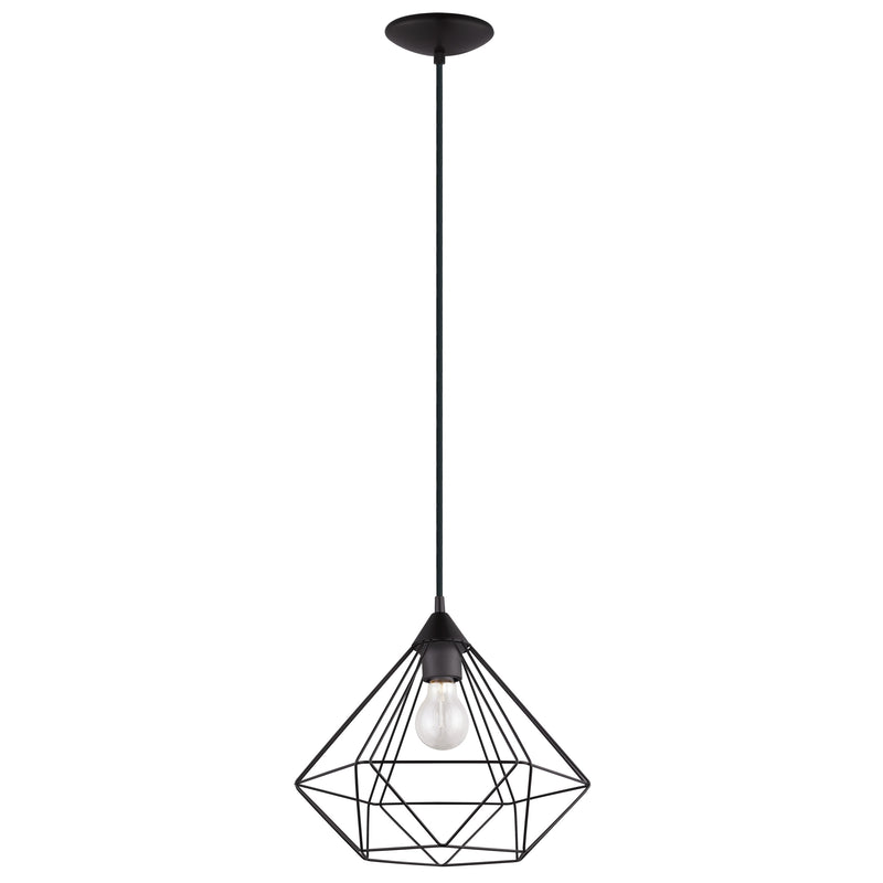 Tarbes 13" Pendant Light - Matte Black