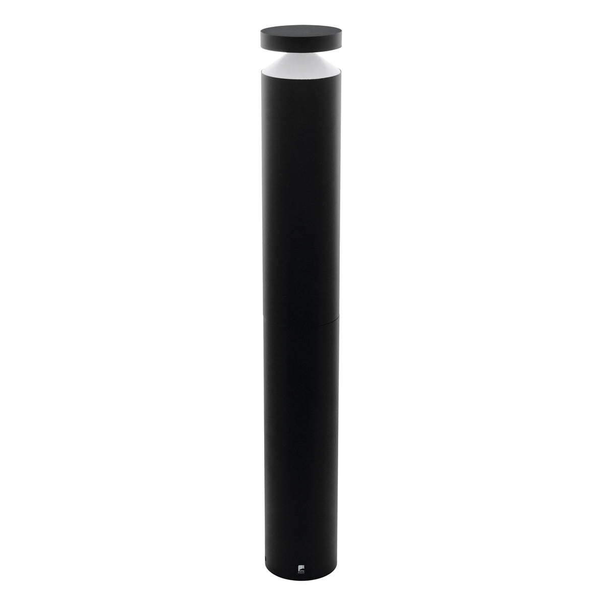 Melzo 39" LED Exterior Bollard - Textured Black