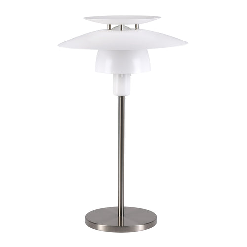Brenda 20" Table Lamp - Brushed Nickel
