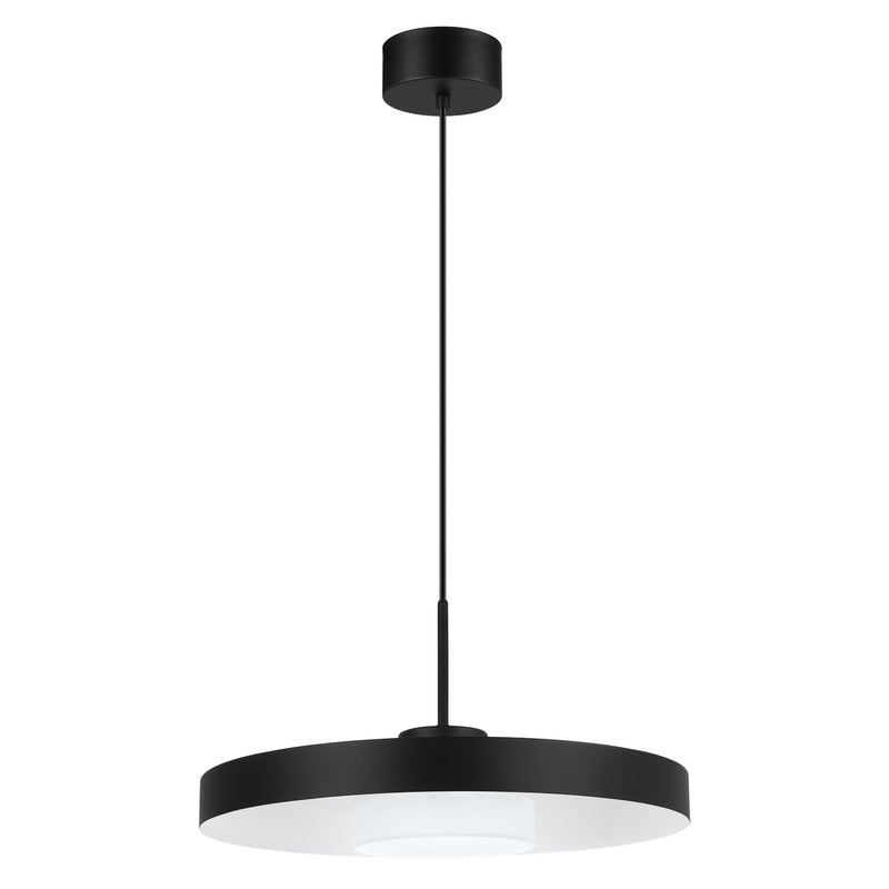 Alpicella 16" LED Pendant Light - Textured Black
