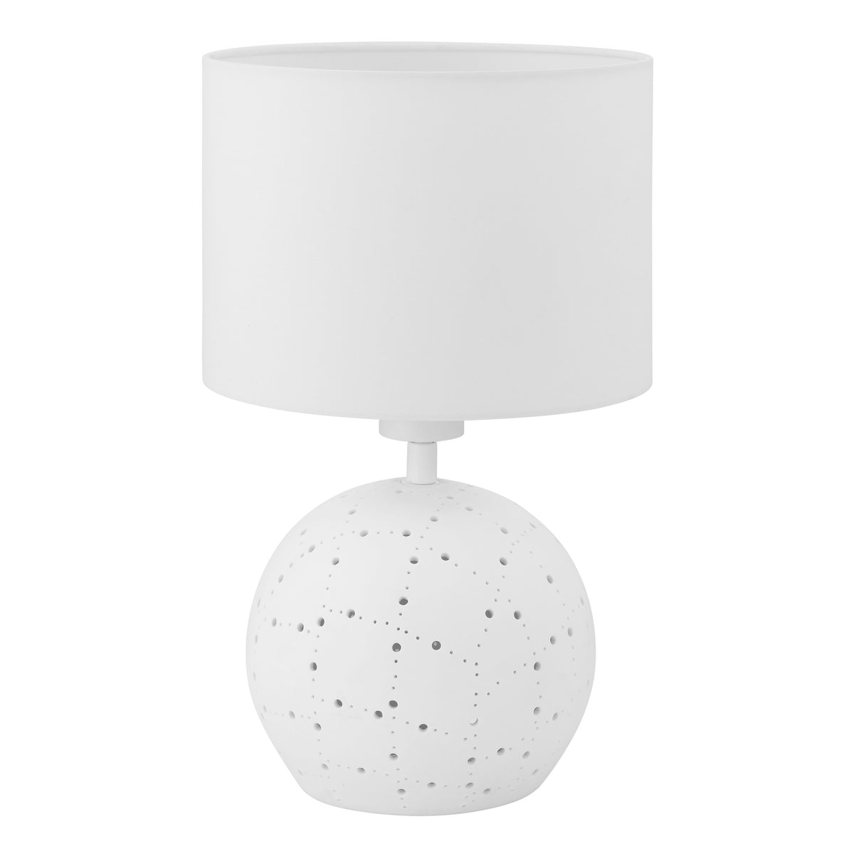 Montalbano 15" Table Lamp - Textured White